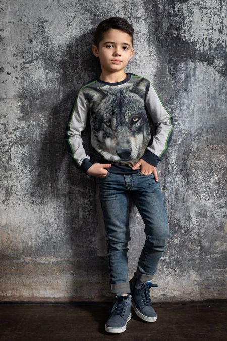 Legends22 sweater Martin dark blue wolf (B22-737)