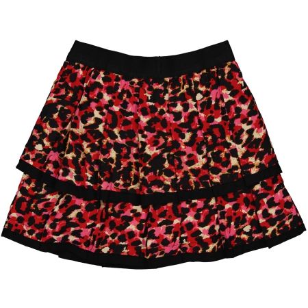 Quapi rok Rune aop pink leopard