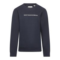 No Way Monday sweater dark blue trust your daydream (U44002)