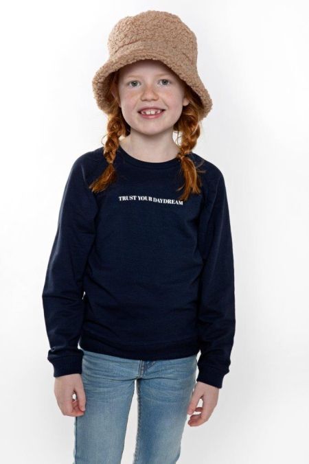 No Way Monday sweater dark blue trust your daydream (U44002)