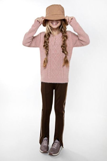 No Way Monday broek brown (U44033)