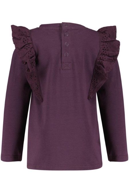 4President longsleeve Daantje plum perfect
