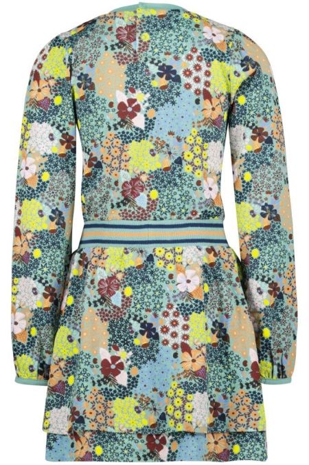 4President jurk Froukje flower aop