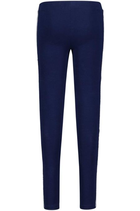 4President legging Harian navy (zilveren streep)