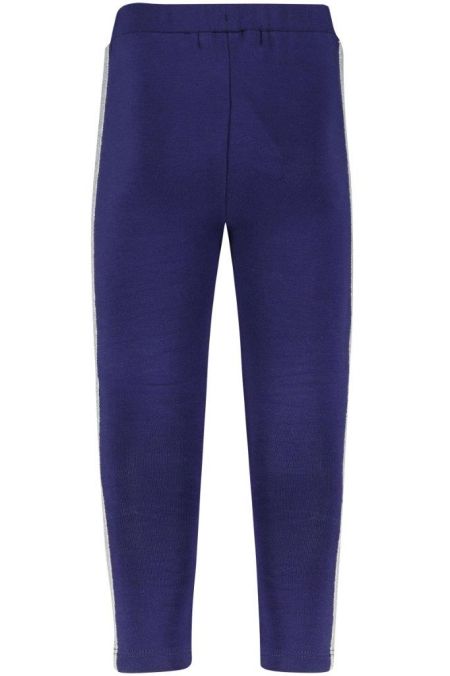 4President legging Huna navy (zilveren streep)