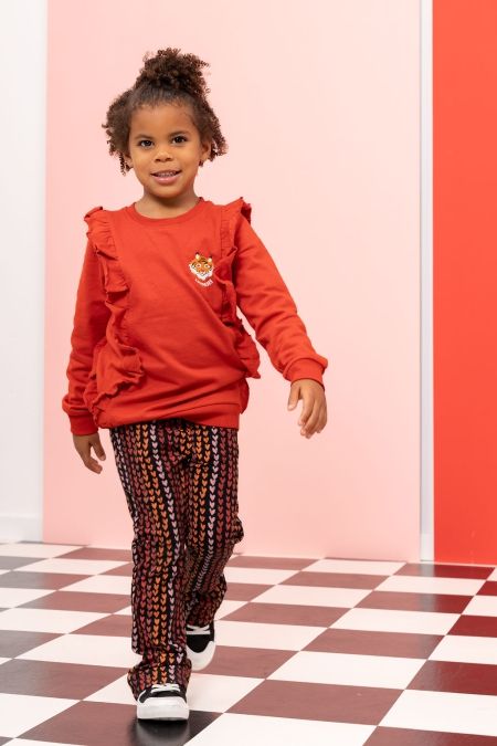 Louder! sweater Macy burnt sienna