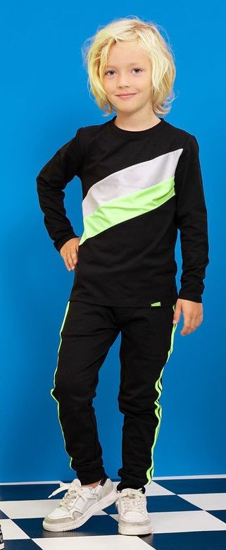 Louder! sweatpants Dean black