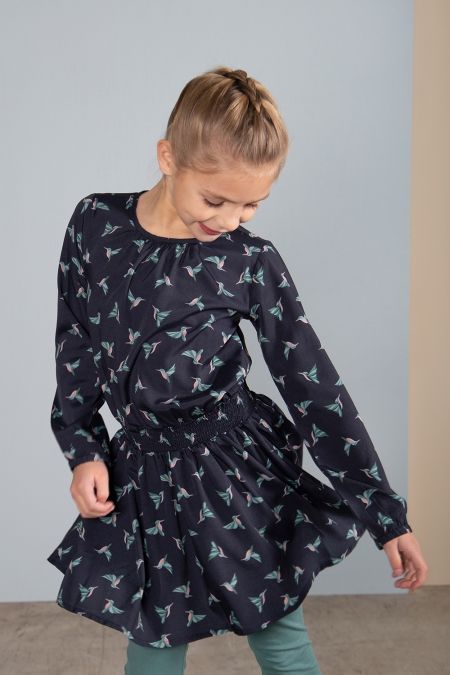 Lovestation22 dress Stephanie dark blue (B23-344)