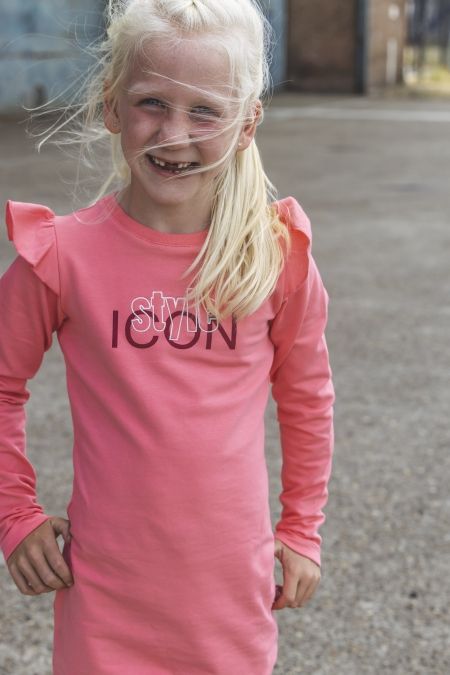 Billy & Lilly jurk Lucie strawberry pink