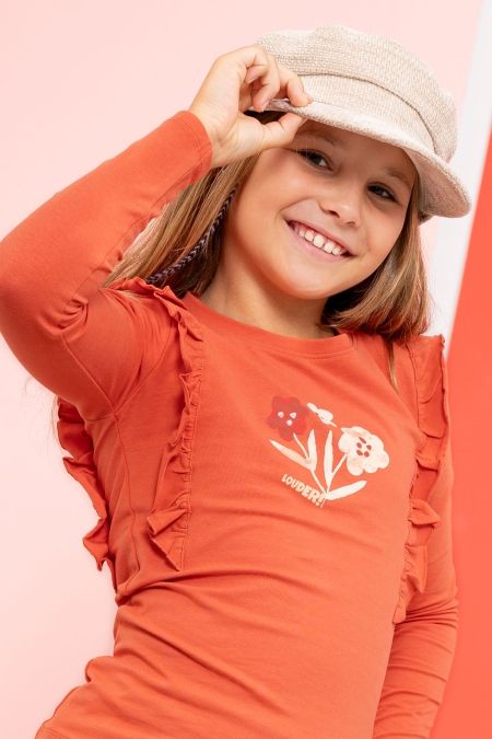 Louder! longsleeve Lou lipstick