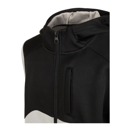 Cruyff fleece jacket black grey (CJA243006)