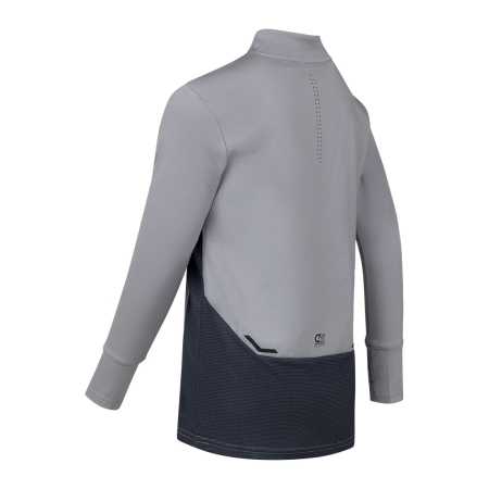 Cruyff metabolic 1/4 zip longsleeve grey (CSAJ243006-900)