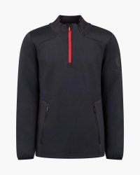 Cruyff maxout 1/4 zip sweat charcoal (CSAJ243020-901)