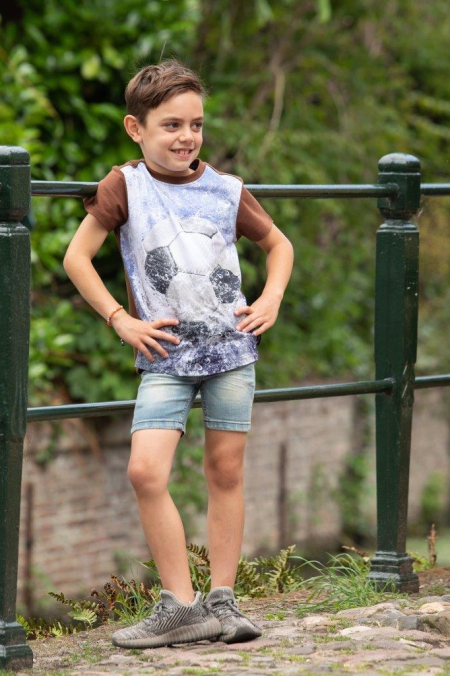 Legends22 t-shirt Neymar brown voetbal (A23-319)