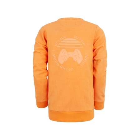 Legends22 sweater Oscar peach achterkant print (A23-323)