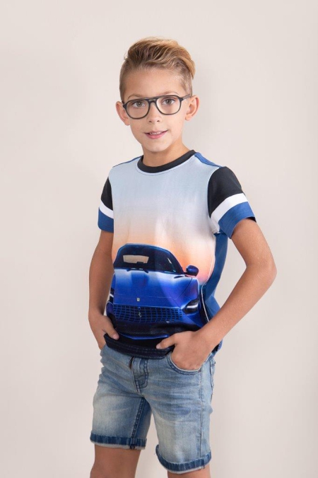 Legends22 t-shirt Garret blue auto (A23-376)