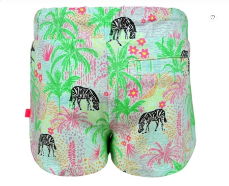 Someone shorts Mare light mint palm print