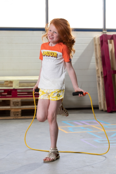 Nais t-shirt Fenna coral (A23-402)