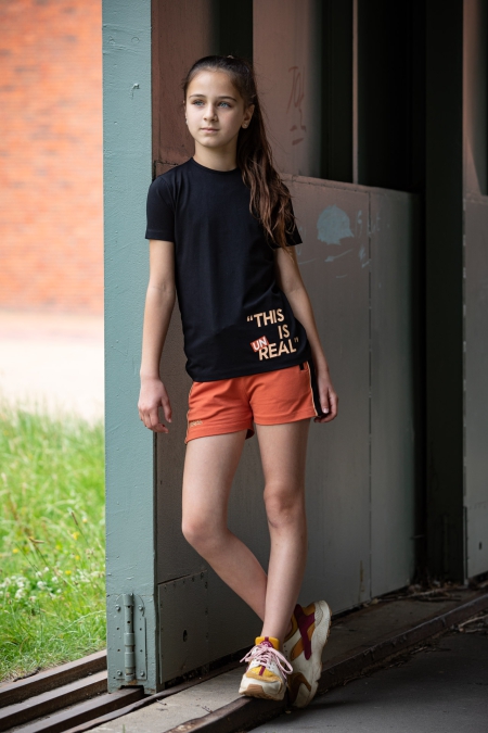 Unrealba6 t-shirt Leona black (A23-718)