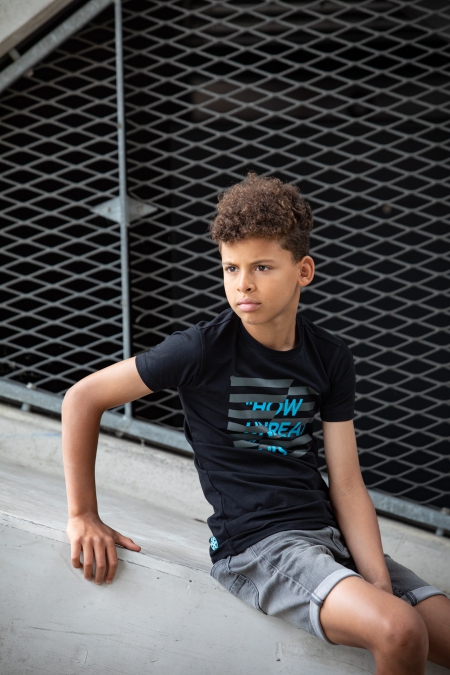 Unrealba6 t-shirt Liam black (A23-753)