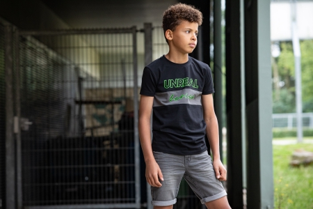 Unrealba6 t-shirt Luc black (A23-764)