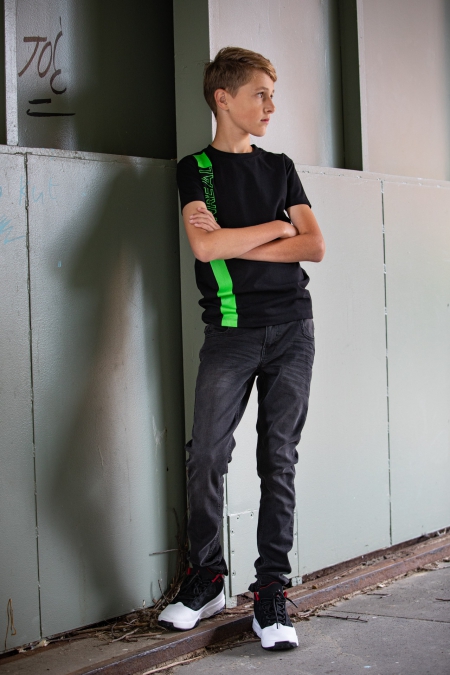 Unrealba6 t-shirt Lark black (A23-766)