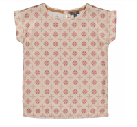 Levv shirt Defne creme geomatric