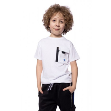 Lucky No. 7 shirt bright white (LNS23SS013)