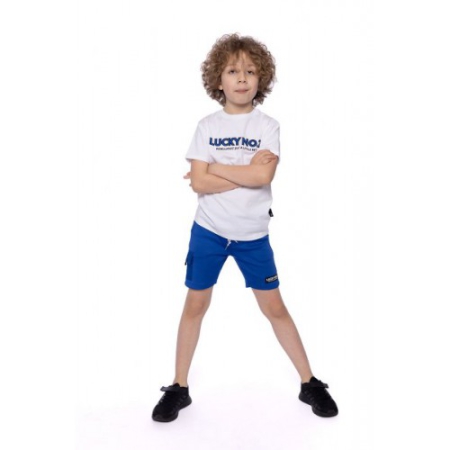 Lucky No. 7 shirt bright white (LNS23SS018)