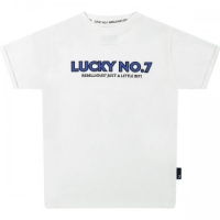 Lucky No. 7 shirt bright white (LNS23SS018)