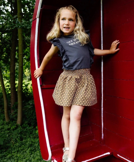 Quapi jurk Tara grey