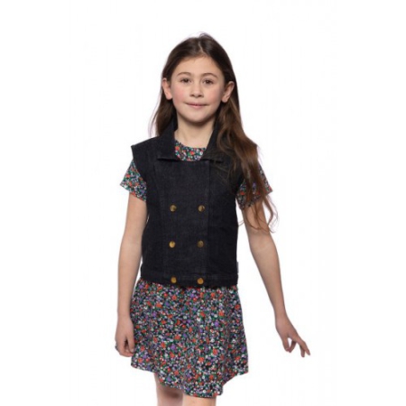 Vinrose jacket gilet black (VGS23JA008)