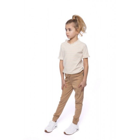 Vinrose shirt egret gestreept (VGS23SS040)