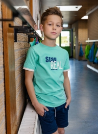 Billy & Lilly shirt Luuk electric green