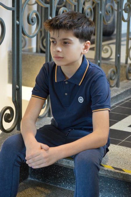 Vinrose polo mood indigo (VBS24PO006)