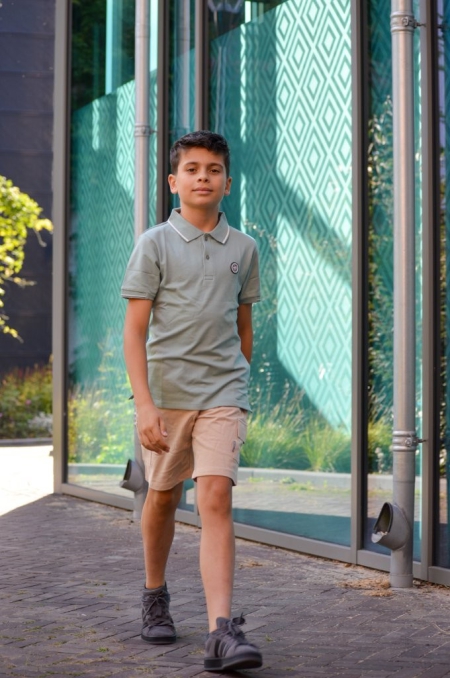 Vinrose pique short cinder (VBS24SH021)