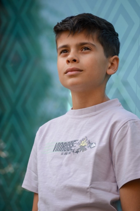 Vinrose shirt iris Vinrose lila (VBS24SS026)