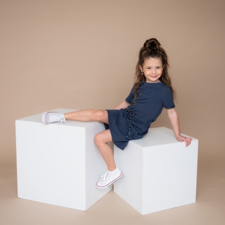 Vinrose jurk mood indigo (VGS24DR005)