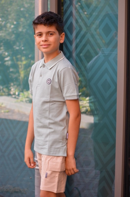 Vinrose polo iceberg green (VBS24PO030)