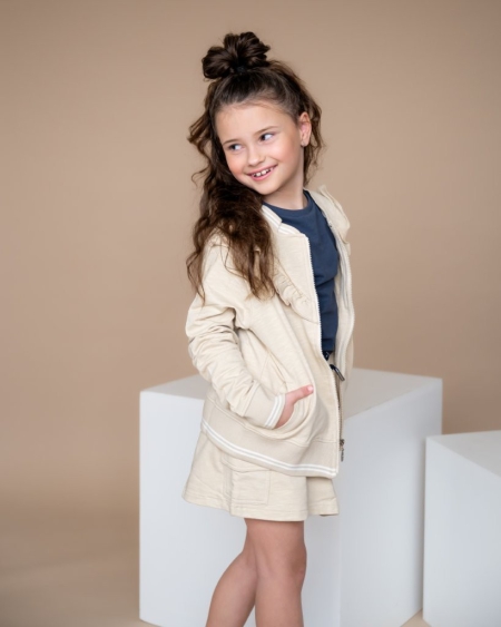 Vinrose vest oyster gray (VGS24CA015)