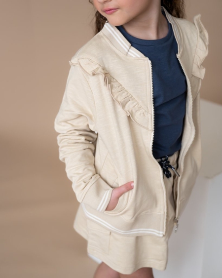 Vinrose vest oyster gray (VGS24CA015)