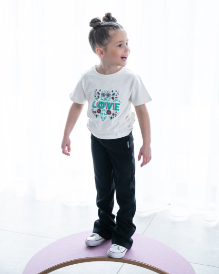 Vinrose broek black (VGS24PA029)