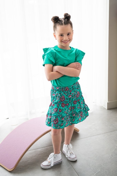 Vinrose shirt deep green (VGS24SS016)