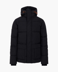 Cruyff hooded puffer jas black (CAJ243020-998)