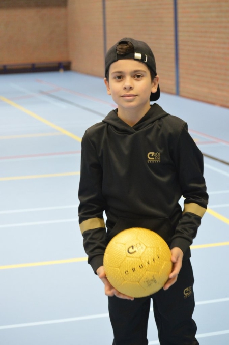 Cruyff Goal suit black gold