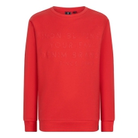 Indian Blue Jeans sweater coral red (IBBS24-4502)
