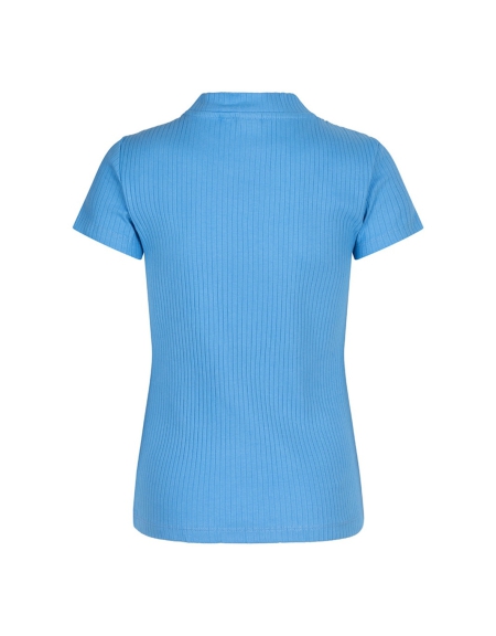 Indian Blue Jeans t-shirt chest opening river blue (IBGSS24-3152)