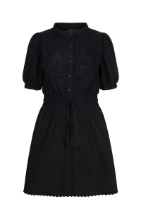 Indian Blue Jeans embroidery dress black (IBGSS24-5230)