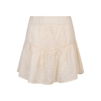 Indian Blue Jeans lace ruffle skirt light sandshell (IBGSS24-6107)