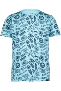 Louder! shirt Brent surf aop tropical breeze